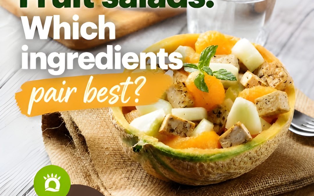 Ensalada de melón y sandía